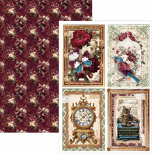 Ciao Bella - Bohemian Burgundy Collection - Creative Pad A4