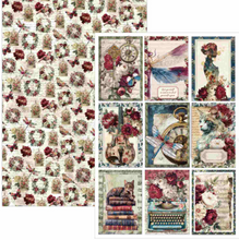 Ciao Bella - Bohemian Burgundy Collection - Creative Pad A4