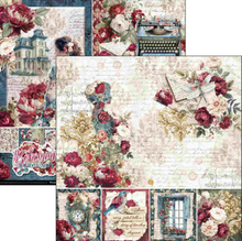 Ciao Bella - Bohemian Burgundy Collection - Paper Pad (8"x8")