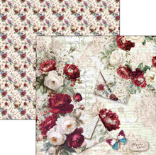 Ciao Bella - Bohemian Burgundy Collection - Paper Pad (8"x8")