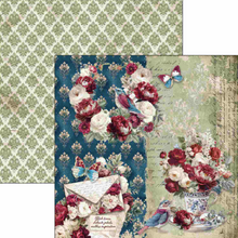 Ciao Bella - Bohemian Burgundy Collection - Paper Pad (8"x8")