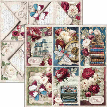 Ciao Bella - Bohemian Burgundy Collection - Paper Pad (8"x8")