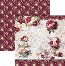Ciao Bella - Bohemian Burgundy Collection - Paper Pad (8"x8")