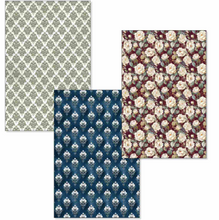 Ciao Bella - Bohemian Burgundy Collection - Deluxe Paper Silver & Vellum Dual Pack - A4 Mixed - Pack of 6