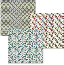 Ciao Bella - Bohemian Burgundy Collection - Deluxe Paper Silver & Vellum Dual Pack - 6" x 6" Mixed - Pack of 6