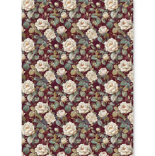 Ciao Bella - Bohemian Burgundy Collection - Rice Paper A5 MIXED 8 PACK