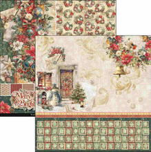 Ciao Bella - Merry & Bright Collection - Patterns Pad (12"x12")