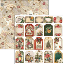 Ciao Bella - Merry & Bright Collection - Patterns Pad (12"x12")
