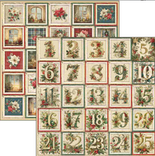 Ciao Bella - Merry & Bright Collection - Patterns Pad (12"x12")