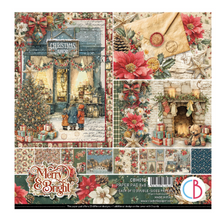 Ciao Bella - Merry & Bright Collection - Paper Pad (8"x8")