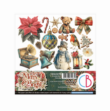 Ciao Bella - Merry & Bright Collection - Fussy Cut Pad (6"x6")