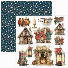 Ciao Bella - Merry & Bright Collection - Fussy Cut Pad (6"x6")