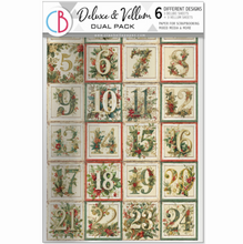 Ciao Bella - Merry & Bright Collection - Deluxe Paper Silver & Vellum Dual Pack - A4 Mixed - Pack of 6