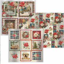 Ciao Bella - Merry & Bright Collection - Deluxe Paper Silver & Vellum Dual Pack - 6" x 6" Mixed - Pack of 6
