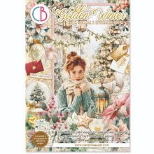 Ciao Bella - Golden Winter - Junk Journal & Ephemera Book
