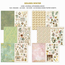 Ciao Bella - Golden Winter - Junk Journal & Ephemera Book