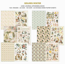 Ciao Bella - Golden Winter - Junk Journal & Ephemera Book