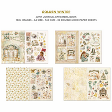Ciao Bella - Golden Winter - Junk Journal & Ephemera Book
