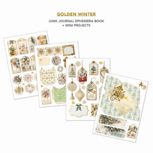 Ciao Bella - Golden Winter - Junk Journal & Ephemera Book