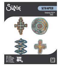 Sizzix Thinlits Die by Seth Apter Roundabouts (9pcs)