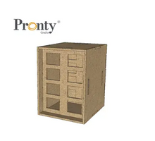 Studio Light MDF Storage Half Box Acrylic Pens