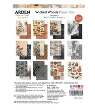 Arden Creative Studio Wicked Woods 6x8 Inch Paper Pad by Katie Pertiet