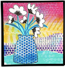Gelli Arts® Collage Sets - Fancy Flowers