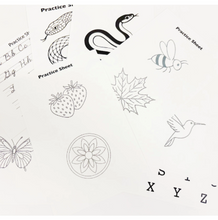 Gelli Arts® Practice Pack for CLEARSKINZ™ Tattoo Practice Skin