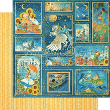 Graphic 45 – 12”x12” Dreamland Collection Paper Selection (x21 Sheets) | Save £24