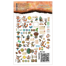 Aall & Create - Creative Ember Designs - Travellers' Friends - Ephemera Die-Cuts - A6