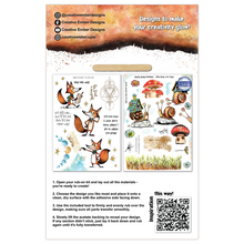 Aall & Create - Creative Ember Designs - Not Lost... - Rub-On Transfer Set (2 x A5 Sheets)