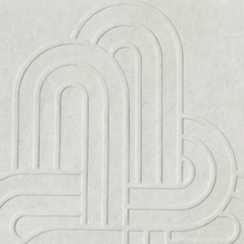 Lamali Mandana Notebook – (Blanc / White Cover with White Pages) 72 Pages (15x21cm)
