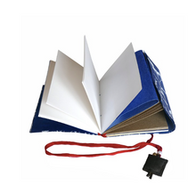 Lamali Amulet Journal – Prairie 162 Pages (11x16cm) with Silk Tie and Leather Amulet