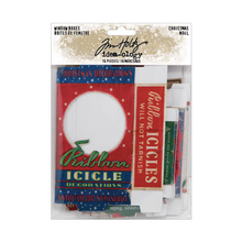 Tim Holtz Idea-ology Christmas Window Boxes, 16-Piece Pack (Pre-order)