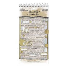 Tim Holtz Idea-ology Traditional Christmas Sticker Book, 458 Stickers (Pre-order)