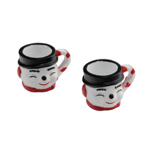 Tim Holtz Idea-ology Snowman Mugs, 2 Resin Decorations (Pre-order)