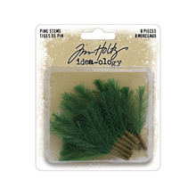 Tim Holtz Idea-ology Mini Pine Stems, 8-Pack (Pre-order)