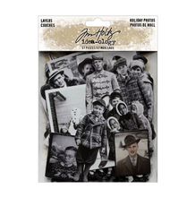 Tim Holtz Idea-ology Layers Holiday Photos, 57 Christmas Pieces (Pre-order)
