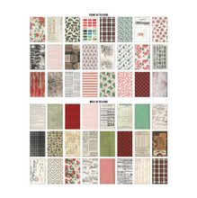 Tim Holtz Idea-ology Christmas Backdrops Paper, 24 Double-Sided Sheets (Pre-order)