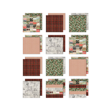 Tim Holtz Idea-ology Christmas Palette Paper Pad, 12 Sheets, 8 × 8 in (Pre-order)