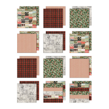 Tim Holtz Idea-ology Christmas Palette Paper Pad, 12 Sheets, 12 × 12 in (Pre-order)