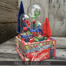 Tim Holtz Idea-ology Alpine Bottle-Brush Trees, Set of 3 (Pre-order)