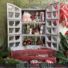 Tim Holtz Idea-ology Santa Mugs, 2 Resin Decorations (Pre-order)