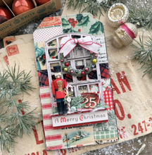 Tim Holtz Idea-ology Large Christmas Collage Strips, 24-Pack (Pre-order)