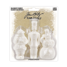 Tim Holtz Idea-ology Large Salvaged Figures, Set of 3