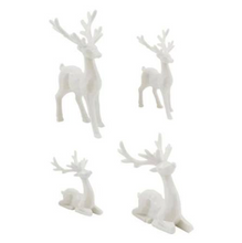 Tim Holtz Idea-ology Salvaged Reindeer, Set of 4 Resin Figures