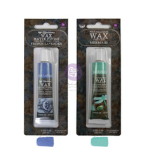 Finnabair Whispers Metallique & Matte Wax Set – Mermaid & French Lavender (2 x 20ml)