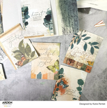 Arden Creative Studio Amber Ledgers Rub-On Transfer Set – Katie Pertiet – 6 x 8 Inches (ACSRO0013)