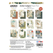 Arden Creative Studio Amber Ledgers Paper Pad – Katie Pertiet – 6 x 8 Inches (ACSPP0033)