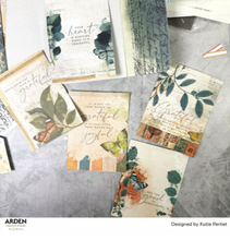 Arden Creative Studio Amber Ledgers Paper Pad – Katie Pertiet – 6 x 8 Inches (ACSPP0033)
